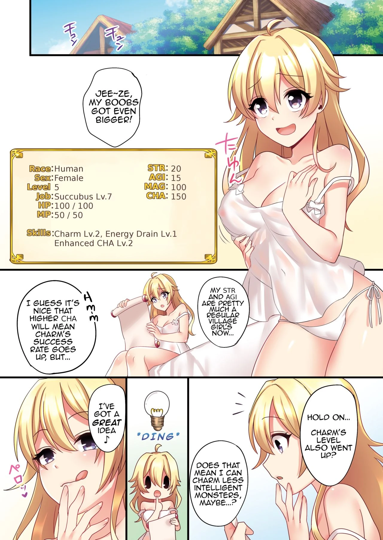 (♂) was forcibly changed into a succubus (♀) porn comic picture 21