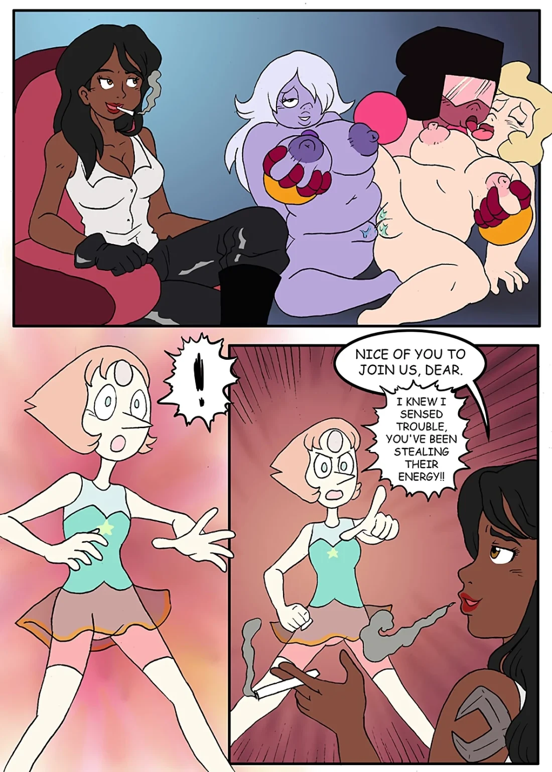 Effect of Gem Harvesting porn comic picture 1