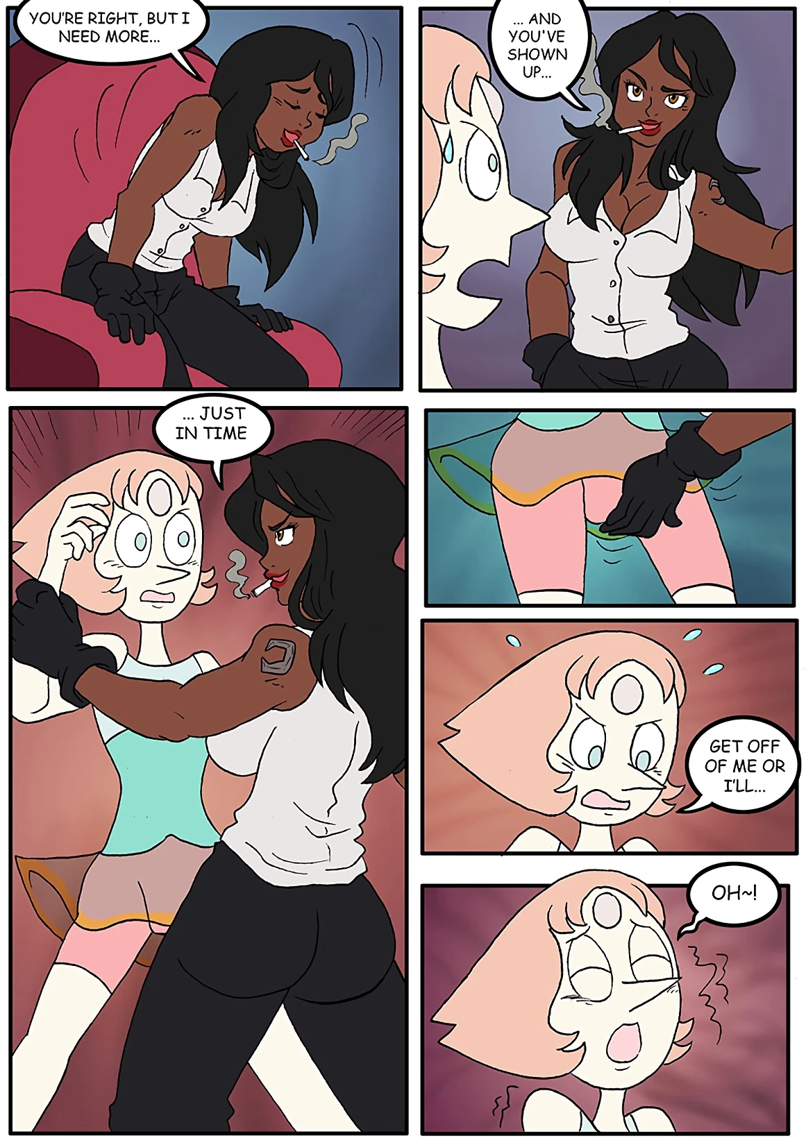 Effect of Gem Harvesting porn comic picture 2