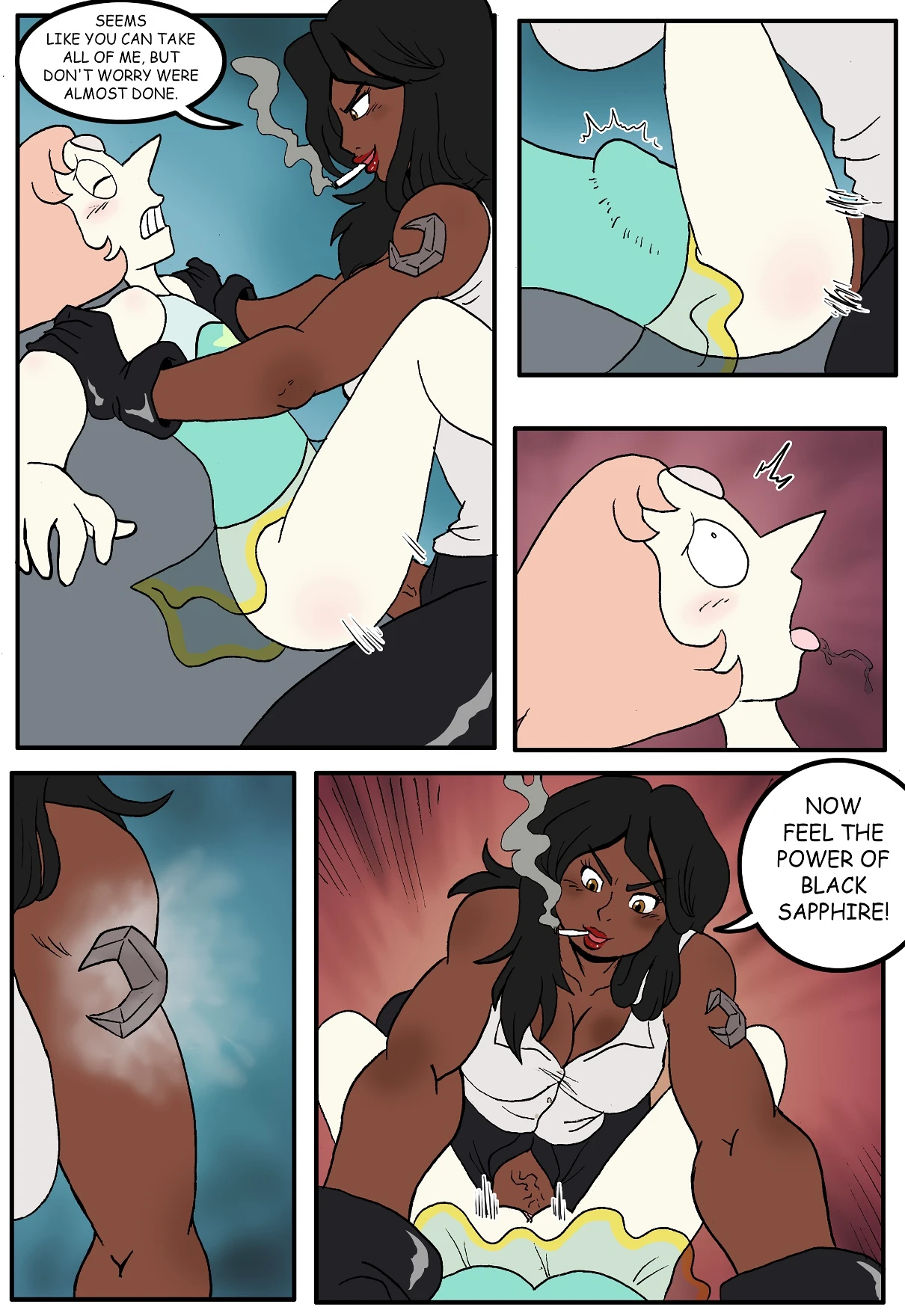 Effect of Gem Harvesting porn comic picture 5