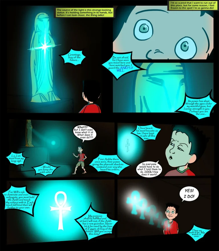 Egyptian Magic porn comic picture 4