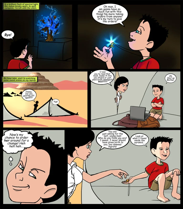 Egyptian Magic porn comic picture 5
