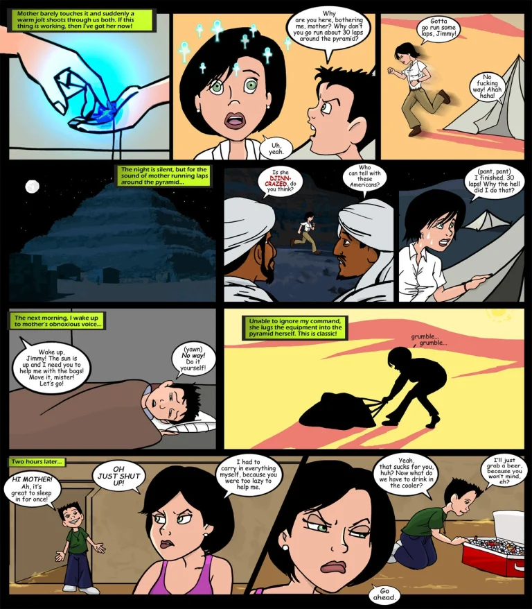 Egyptian Magic porn comic picture 6