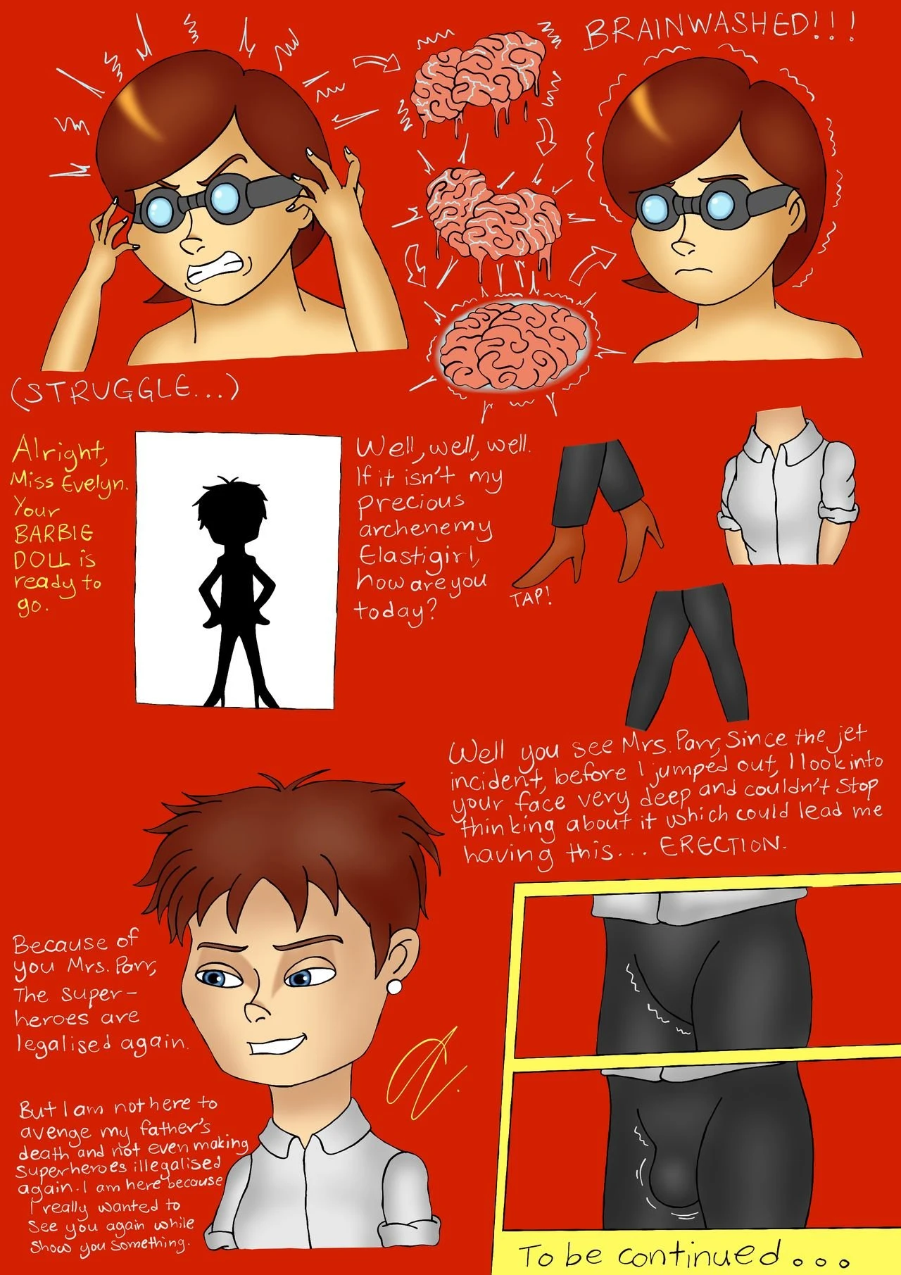 Elastigirl's Stigma porn comic picture 8