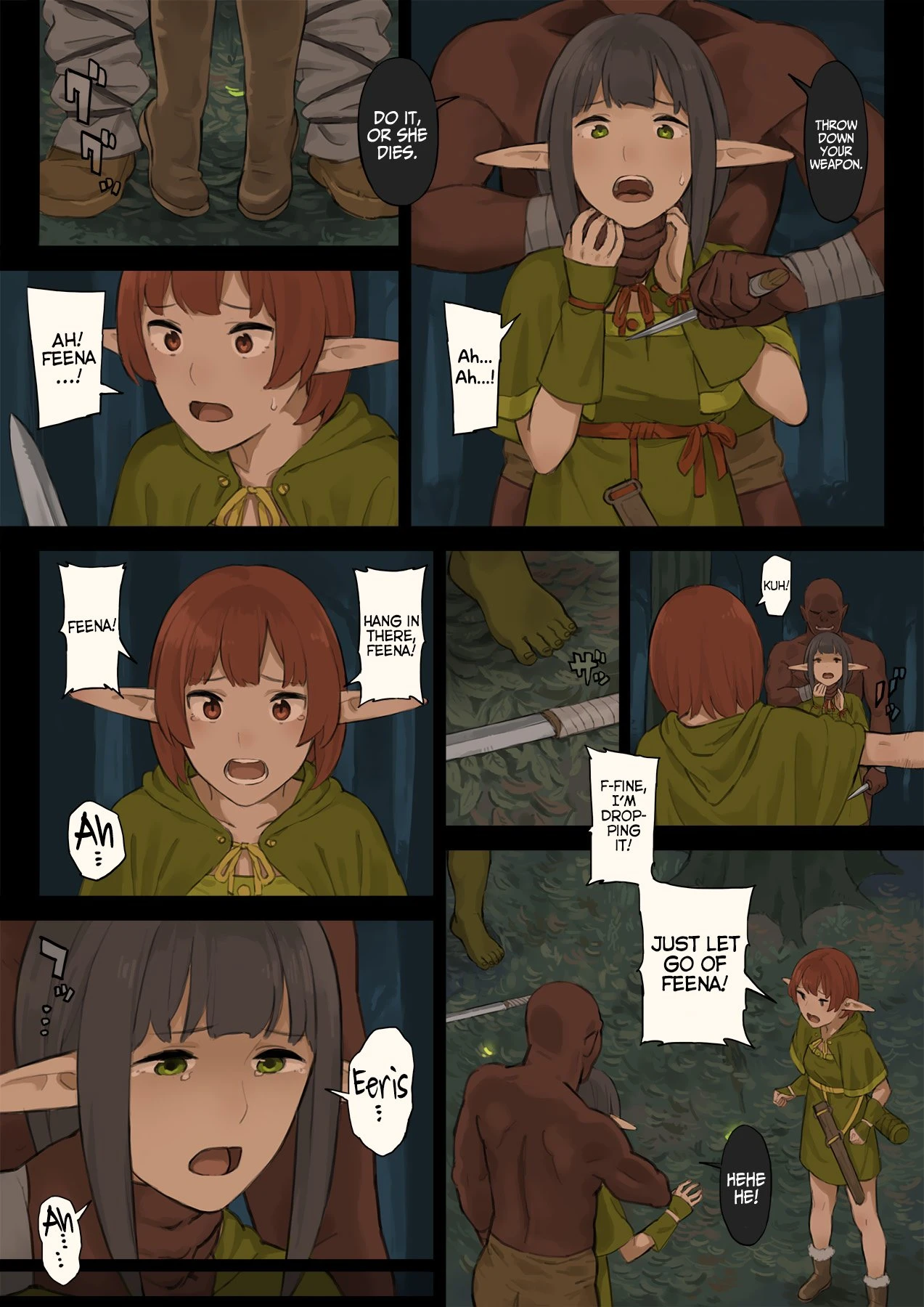 Elf no Sato to Ogre Gun porn comic picture 8