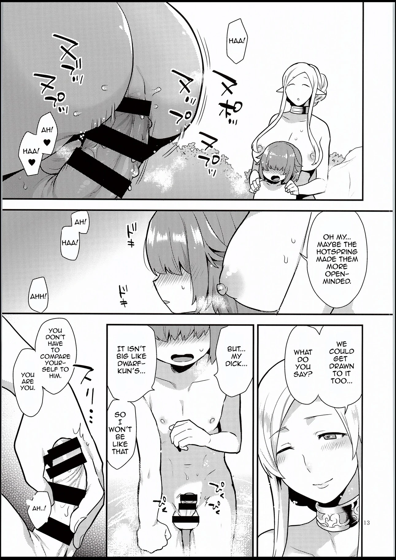 Elf Onsen porn comic picture 12