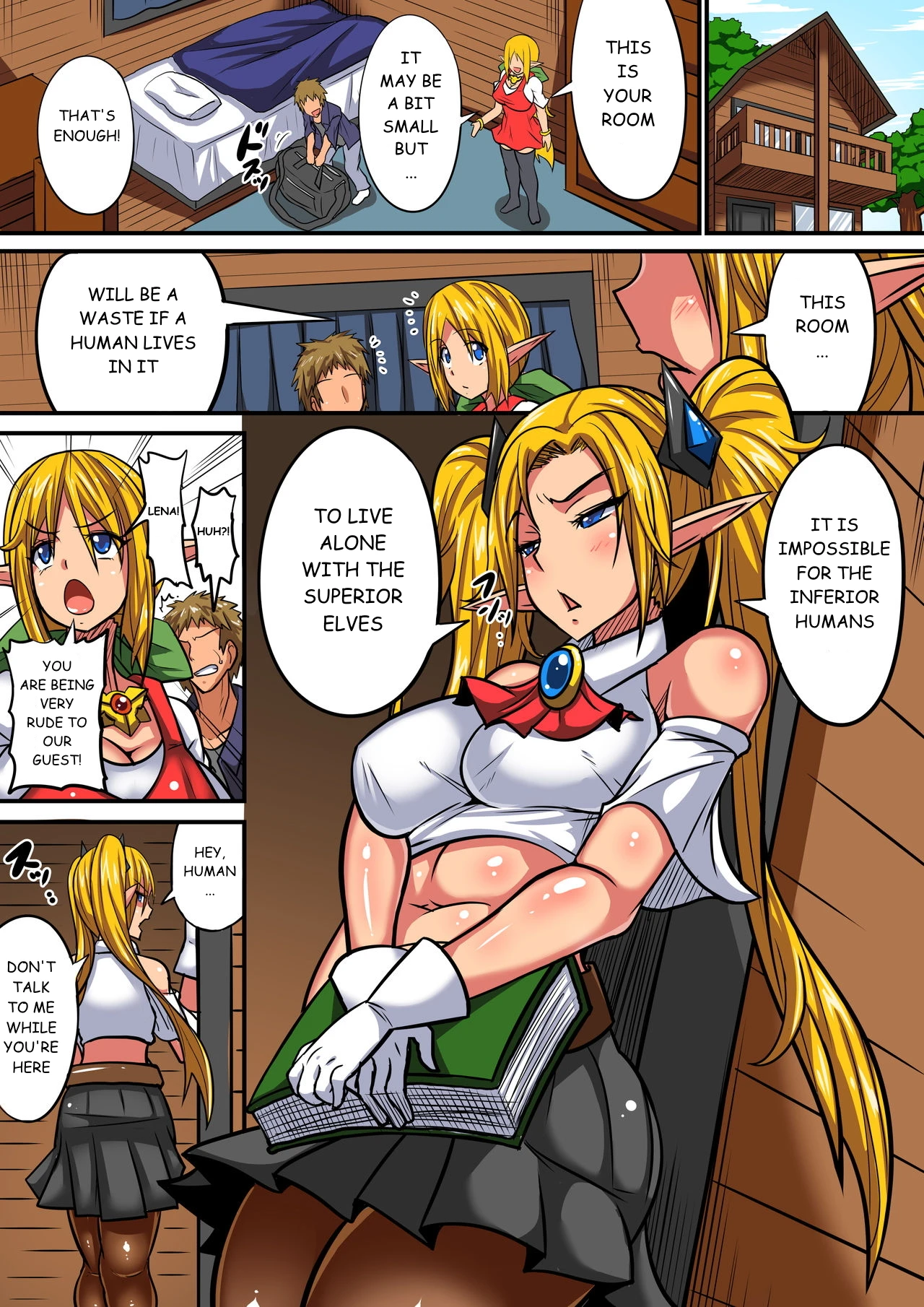 Elf Oyako to Pakopako Ibunka Kouryuu! ~Stella Hen~ porn comic picture 3