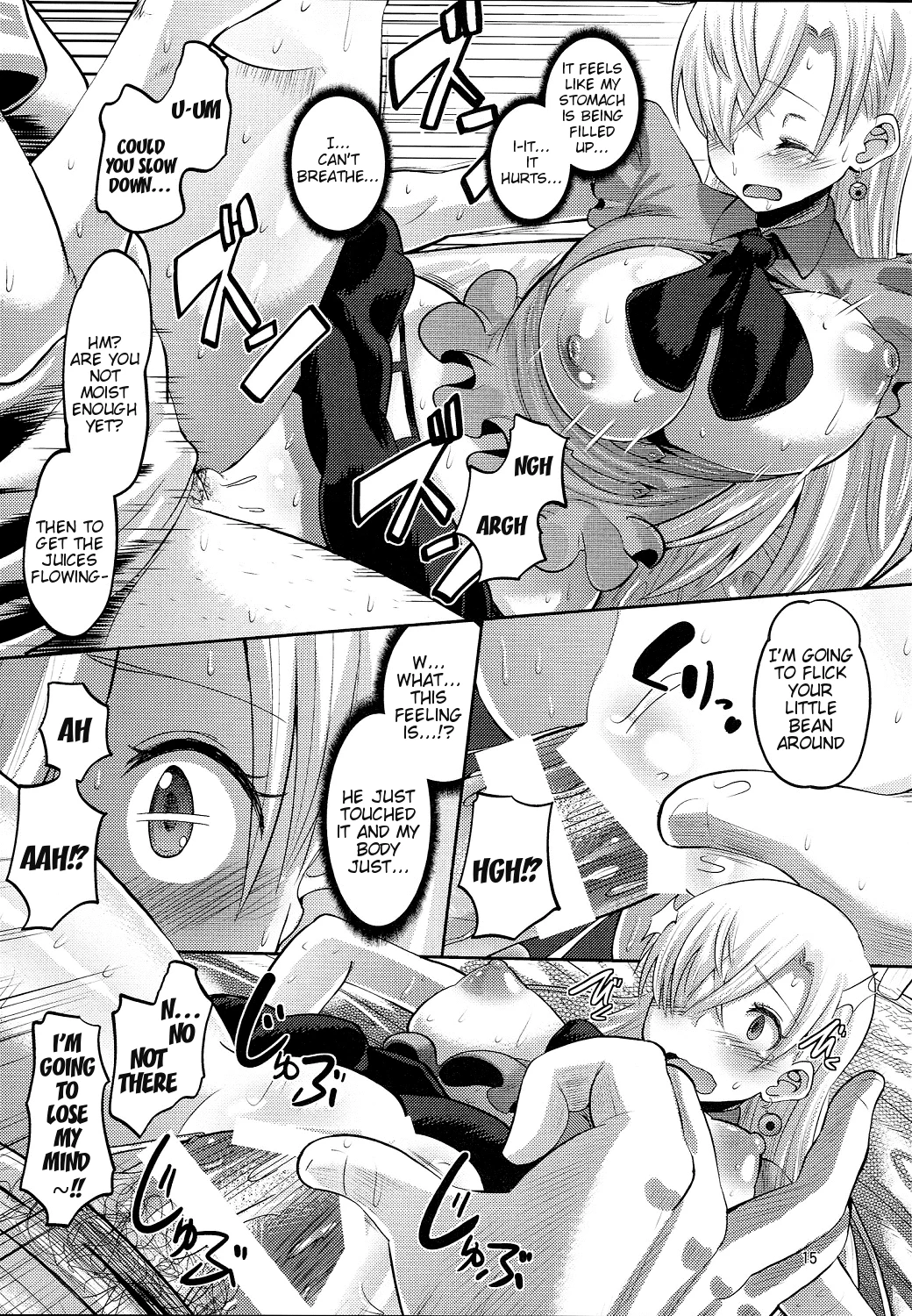 Elizabeth the Deceived Princess | Damasare Oujo Elizabeth porn comic picture 14