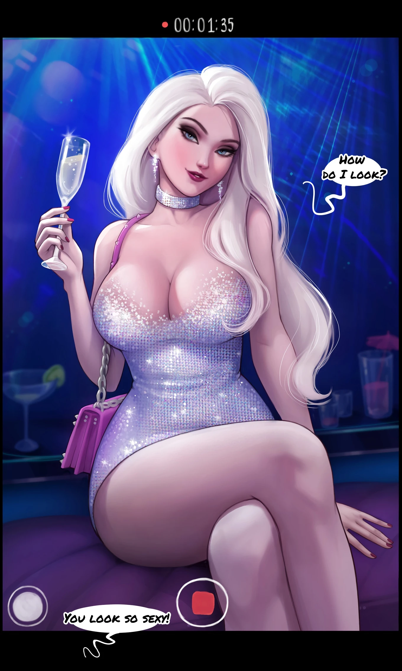 Elsa (futa) porn comic picture 3