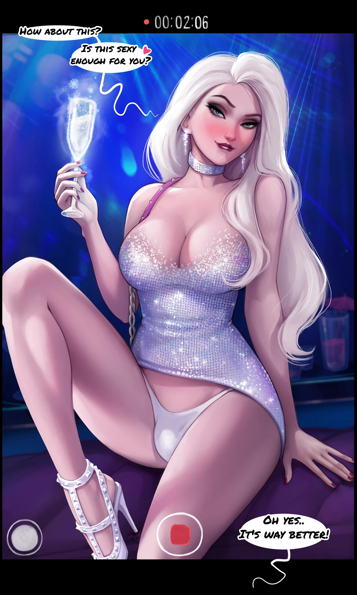 Elsa (futa) porn comic picture 4