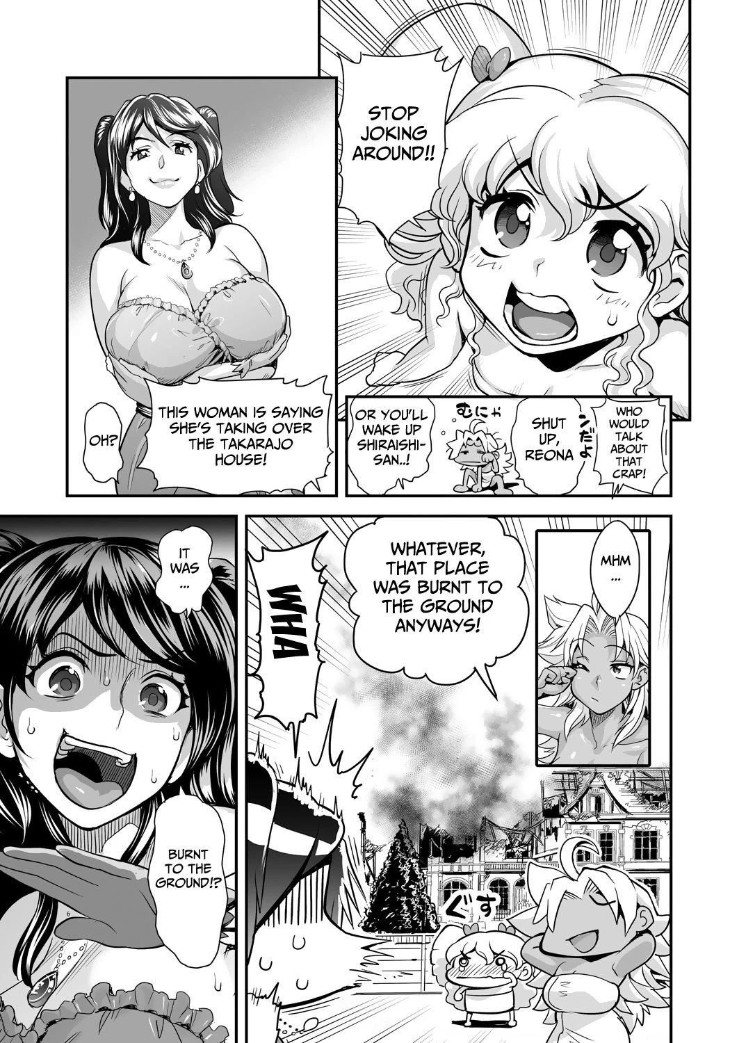 Energy Kyo-ka!! ~Bakunyuu JK. Gachizeme Hatsujouchuu!~ Rachel Toujou! Shoukan o Kakete Lotion Mamire no Doutei Tokumori Match!! porn comic picture 5