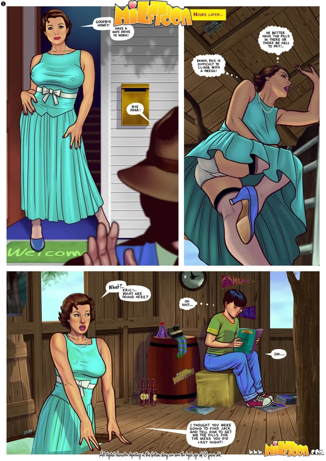 Enjoy the Party 3 porn comic picture 1