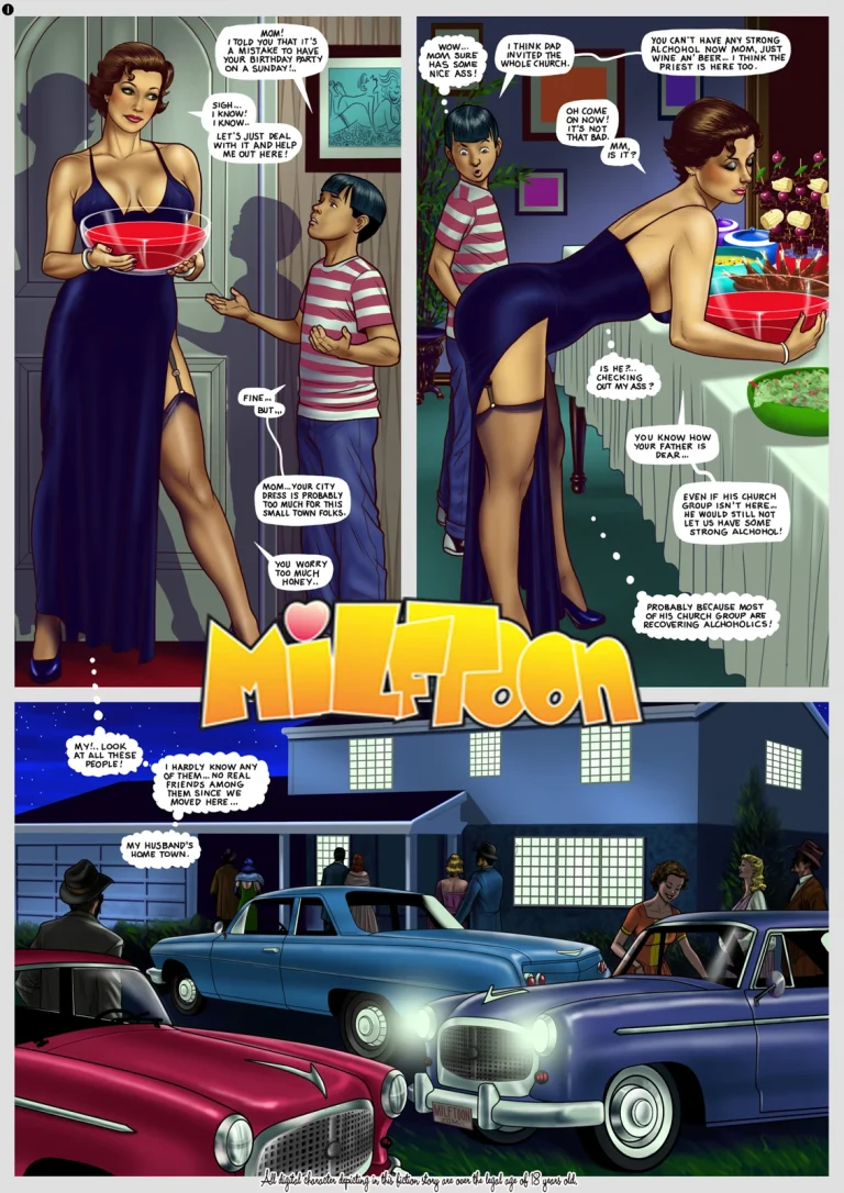 Enjoy The Party porn comic picture 1