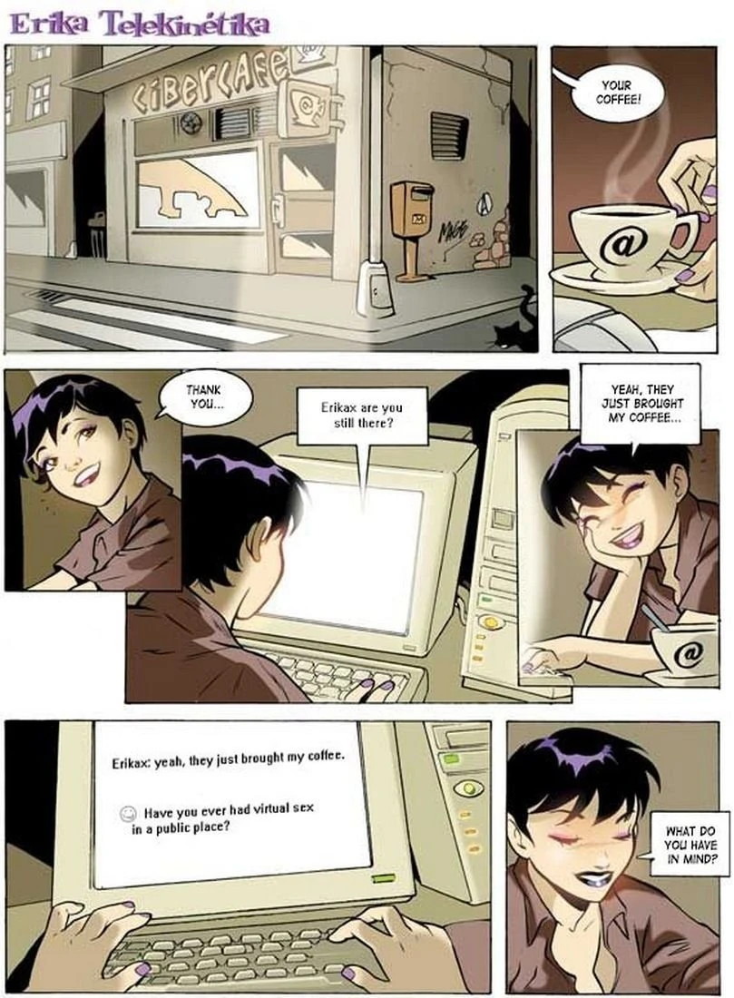 Erika Telekinetika #2 porn comic picture 8