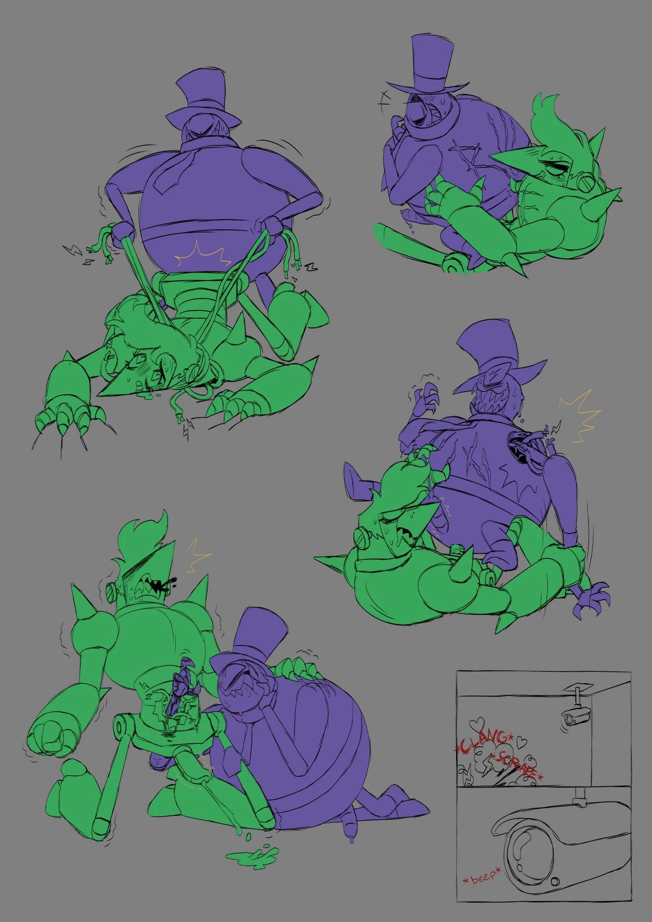 Error Terror porn comic picture 13