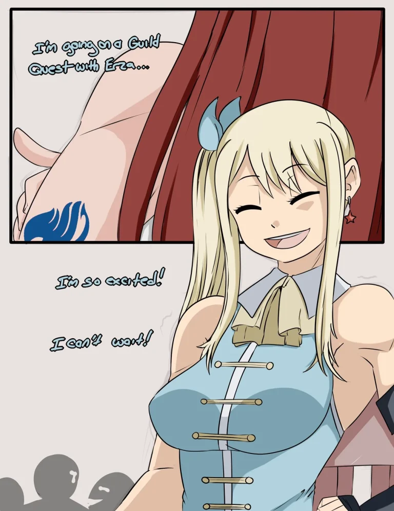 Erza Corruption porn comic picture 1