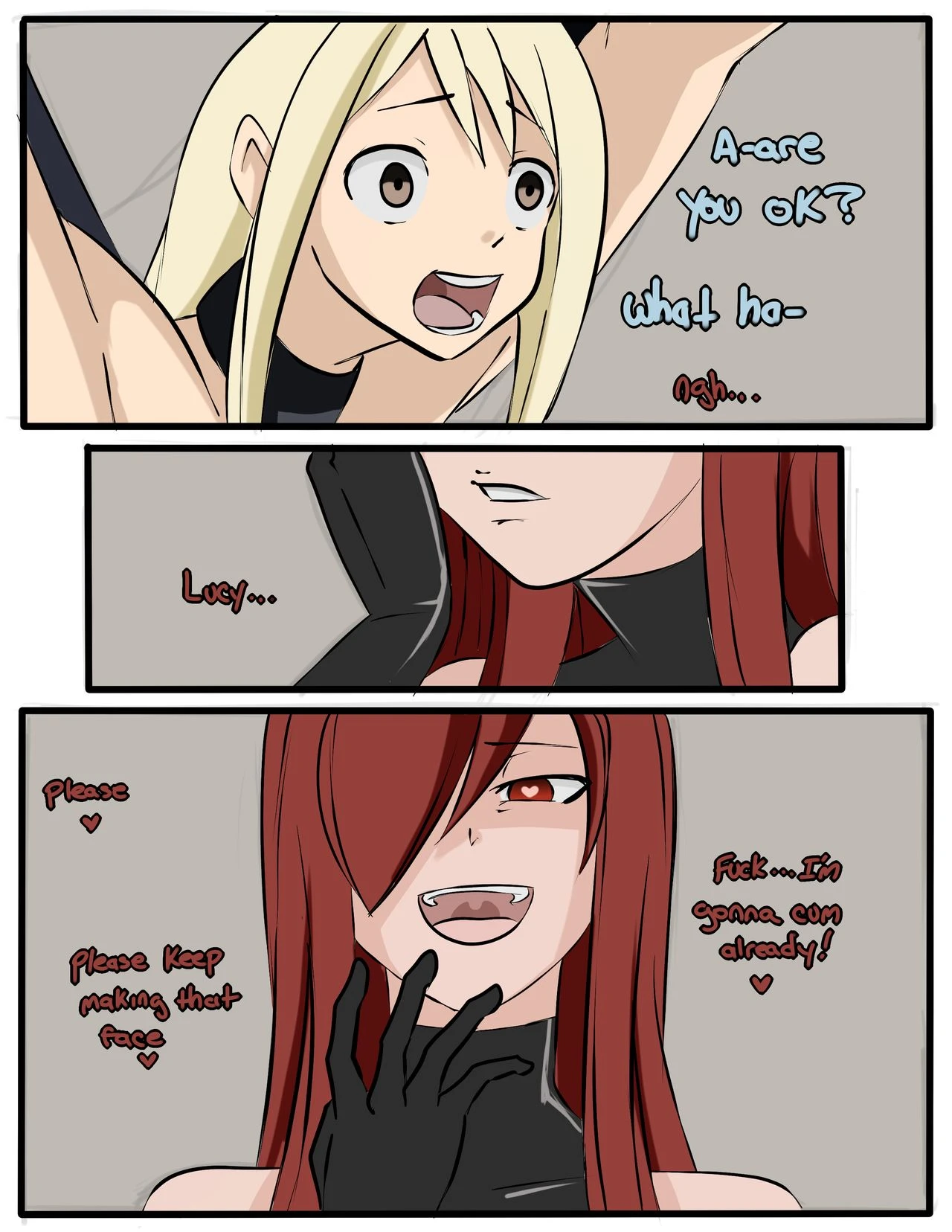 Erza Corruption porn comic picture 12