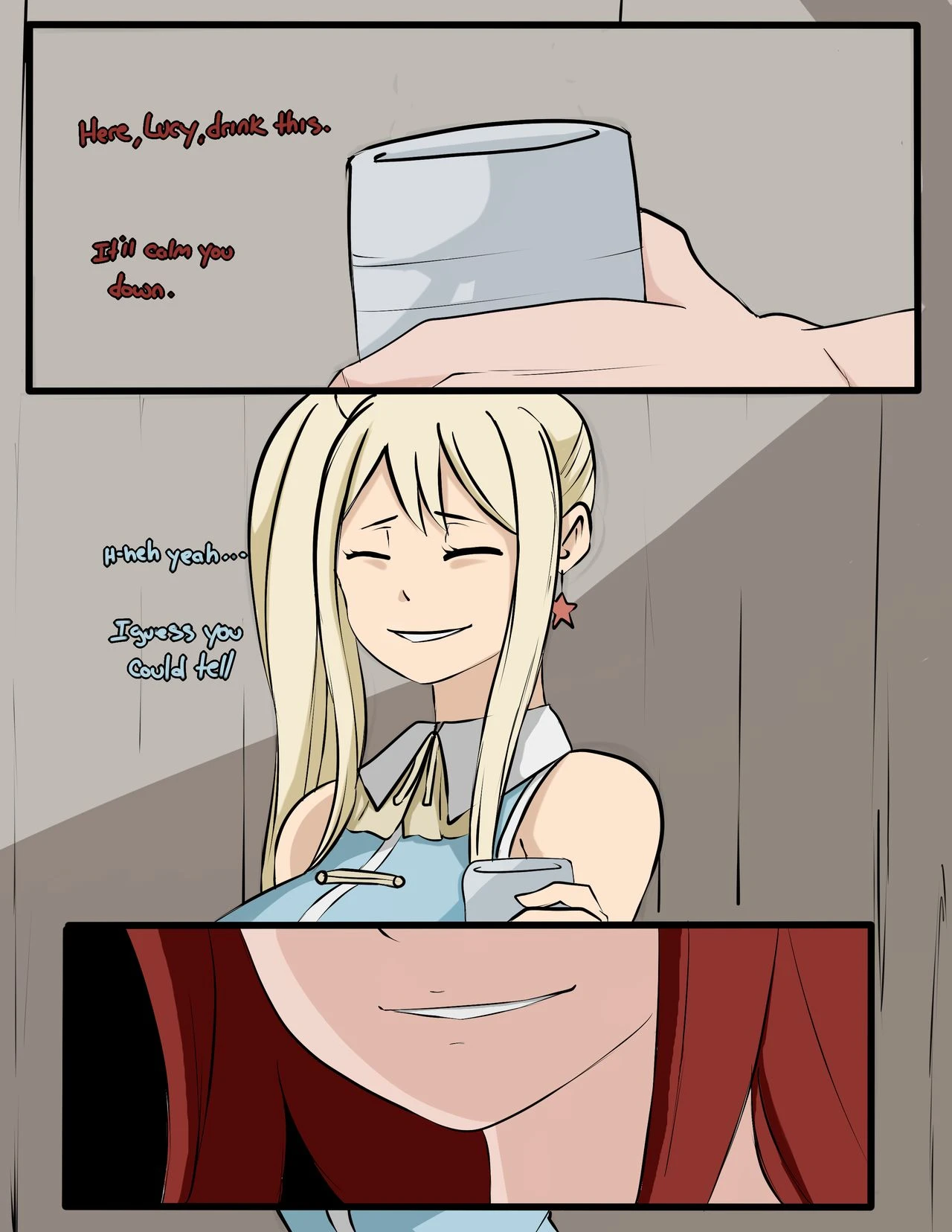 Erza Corruption porn comic picture 4