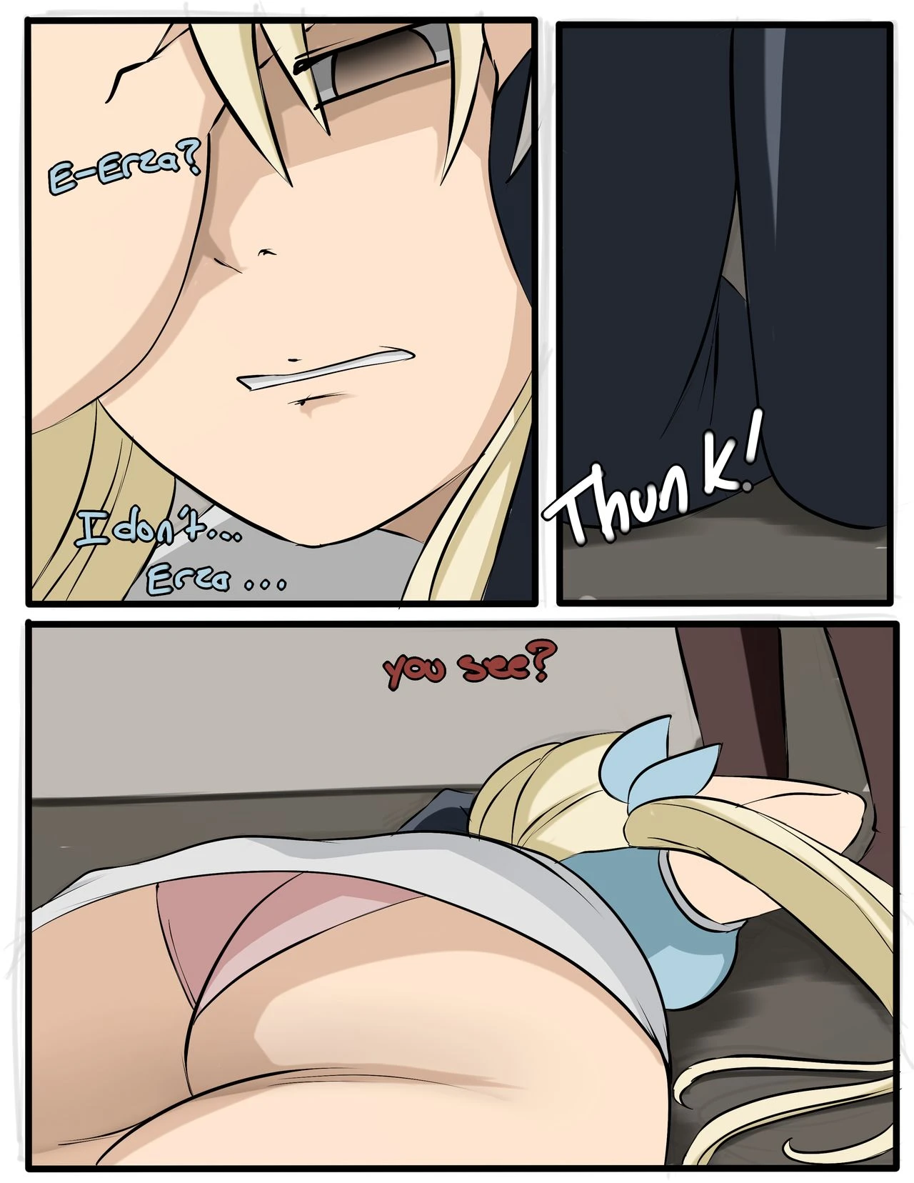 Erza Corruption porn comic picture 9