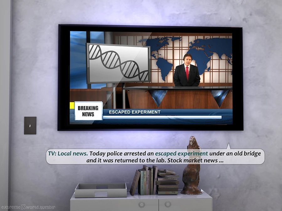 Escaped experiment - The call of lust porn comic picture 44