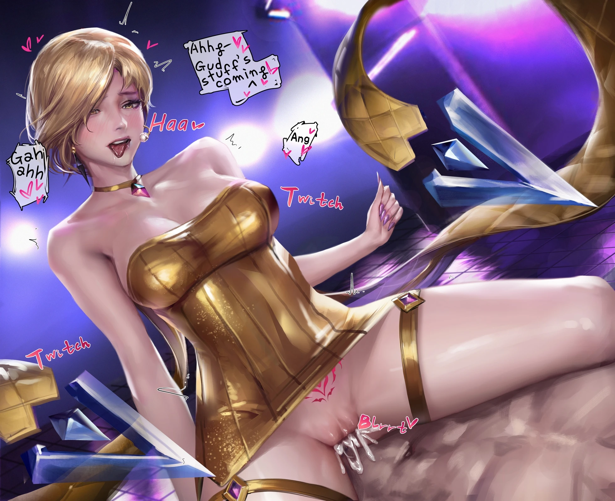 Evelynn porn comic picture 29