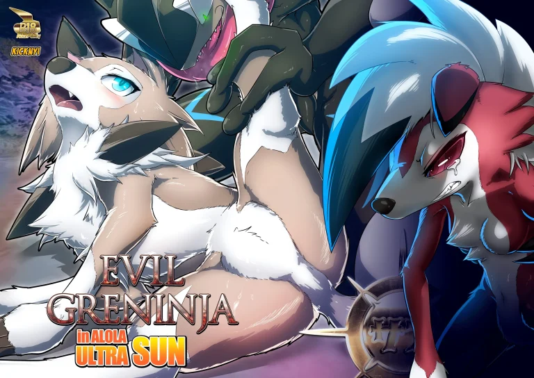 Evil Greninja in Alola Ultra Sun porn comic picture 2