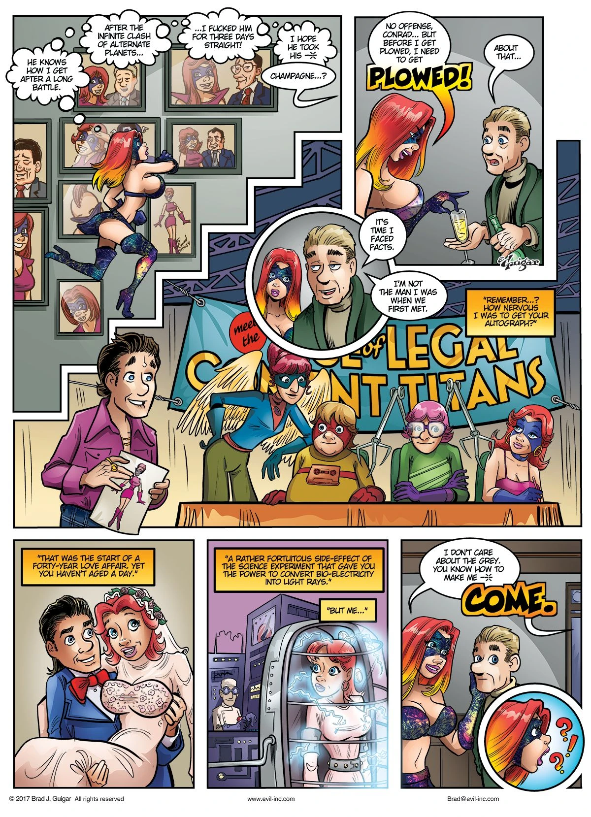 Evil Inc. After Dark porn comic picture 5