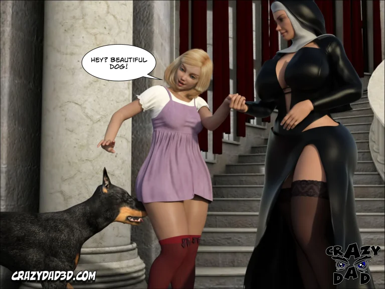 Evil Nun 2 porn comic picture 11