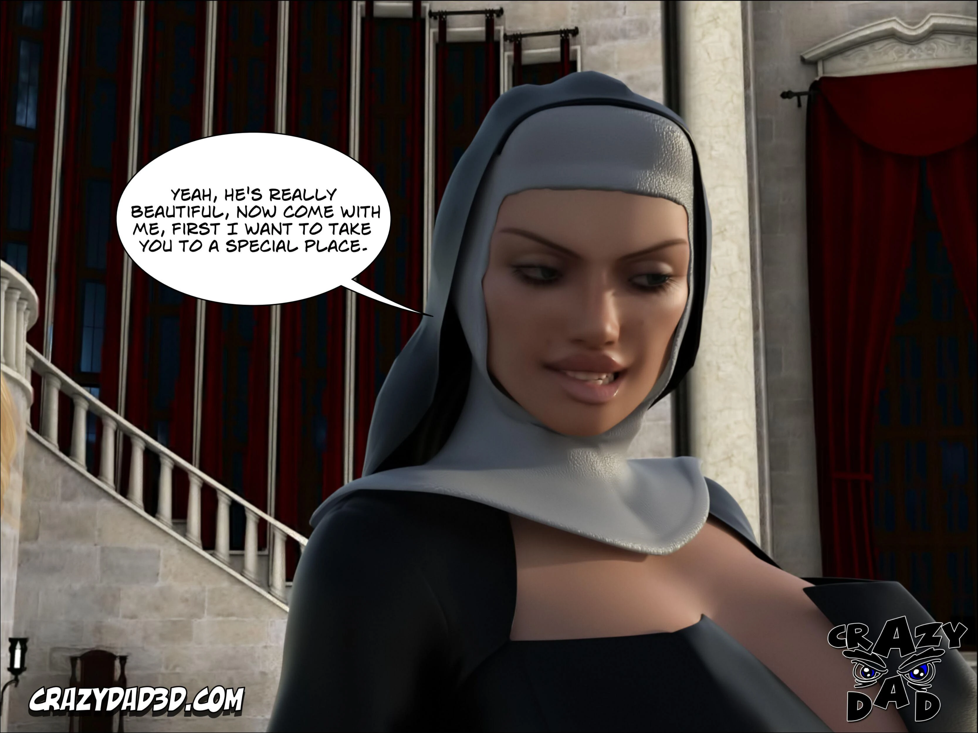 Evil Nun 2 porn comic picture 12