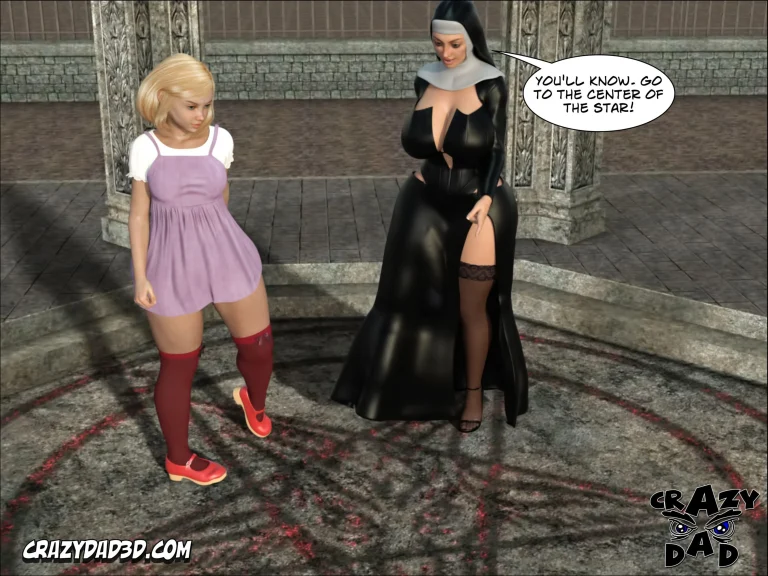 Evil Nun 2 porn comic picture 14