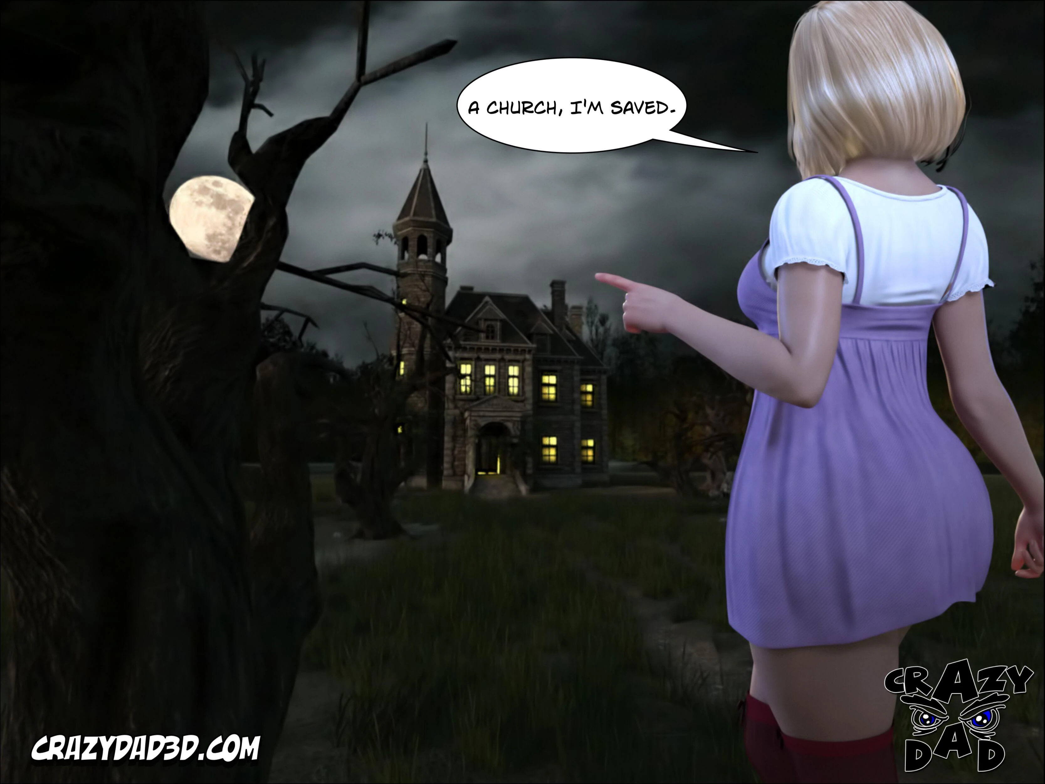 Evil Nun 2 porn comic picture 3