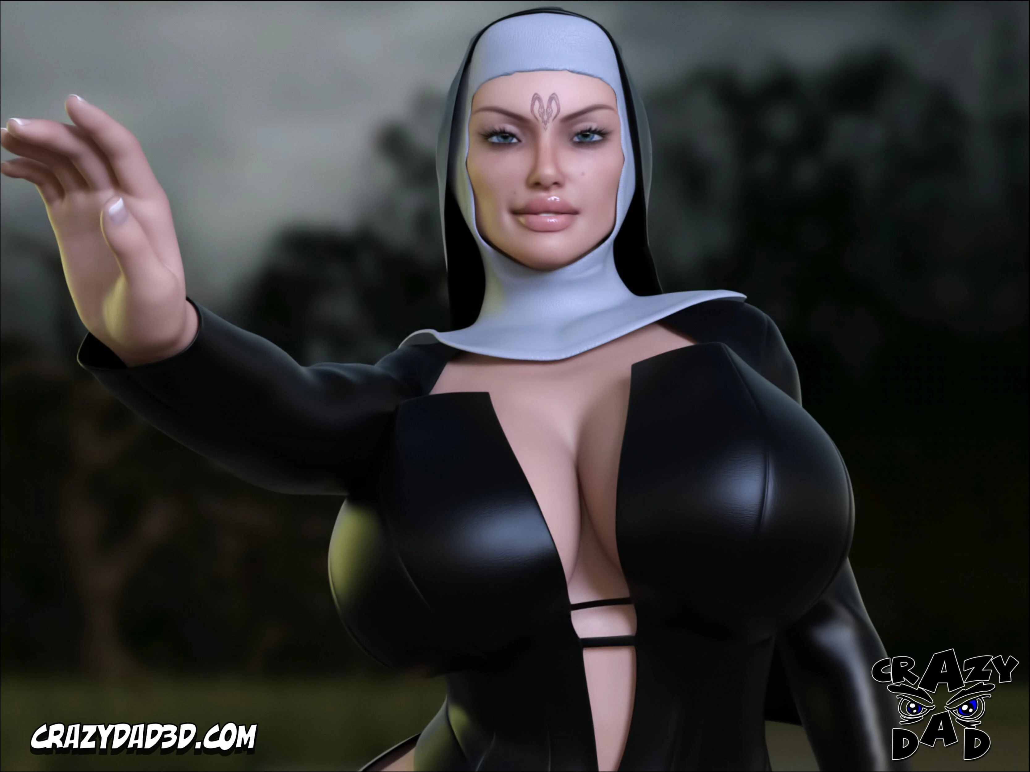 Evil Nun 2 porn comic picture 37