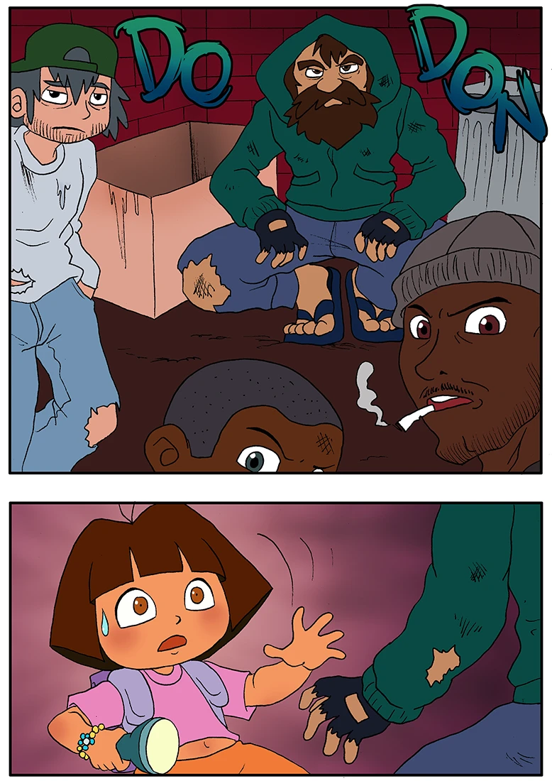 Exploring the Alley porn comic picture 2