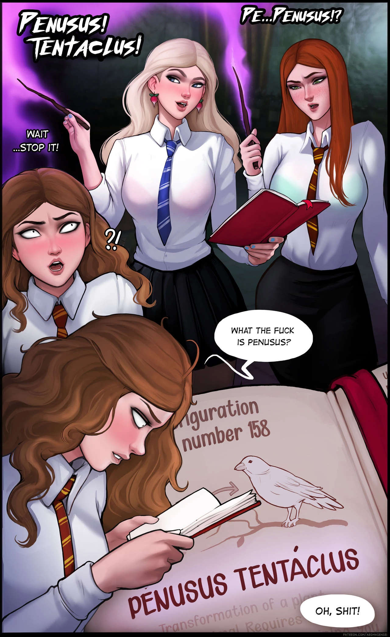 Extra Lesson (Futa) porn comic picture 10