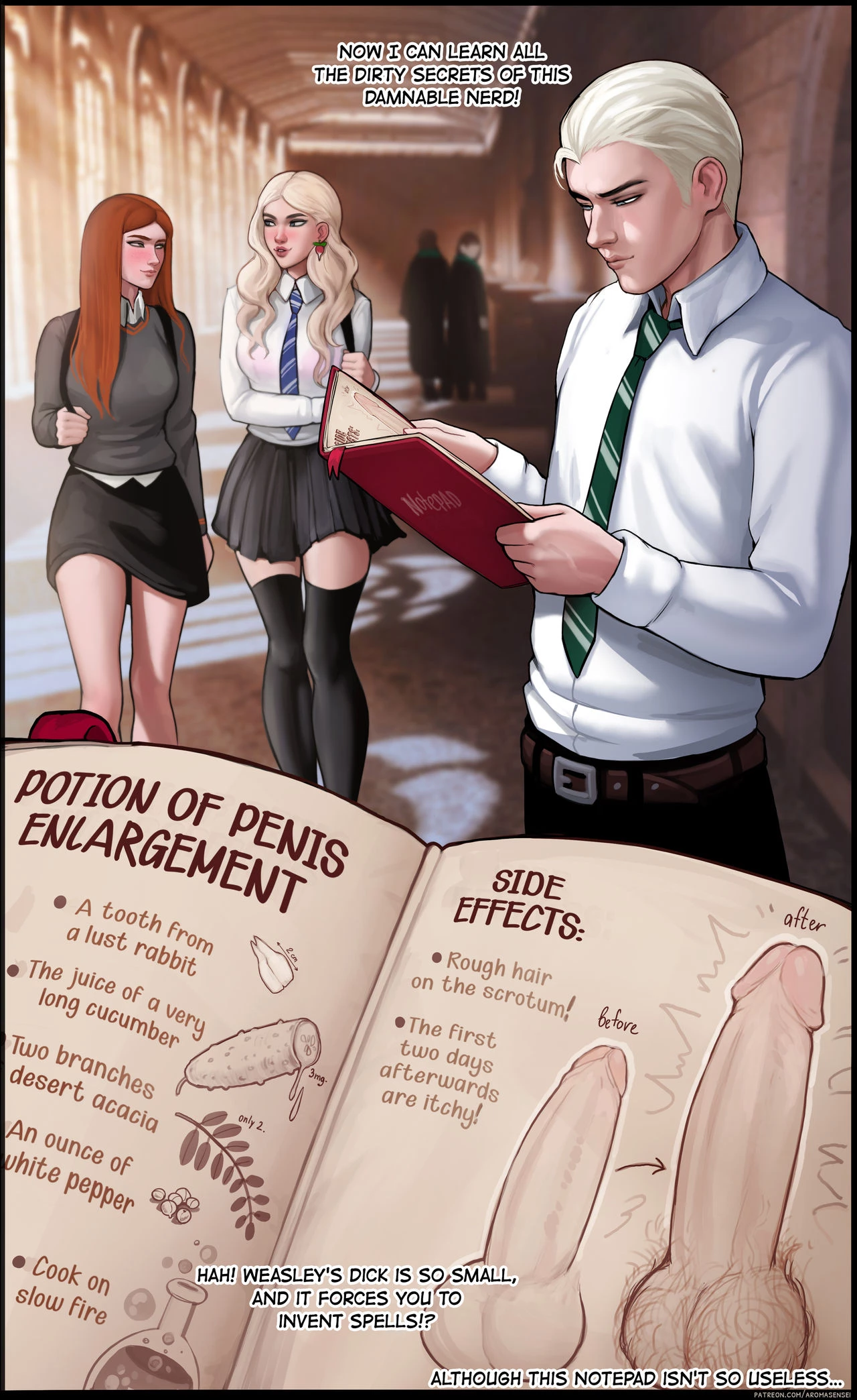Extra Lesson (Futa) porn comic picture 6