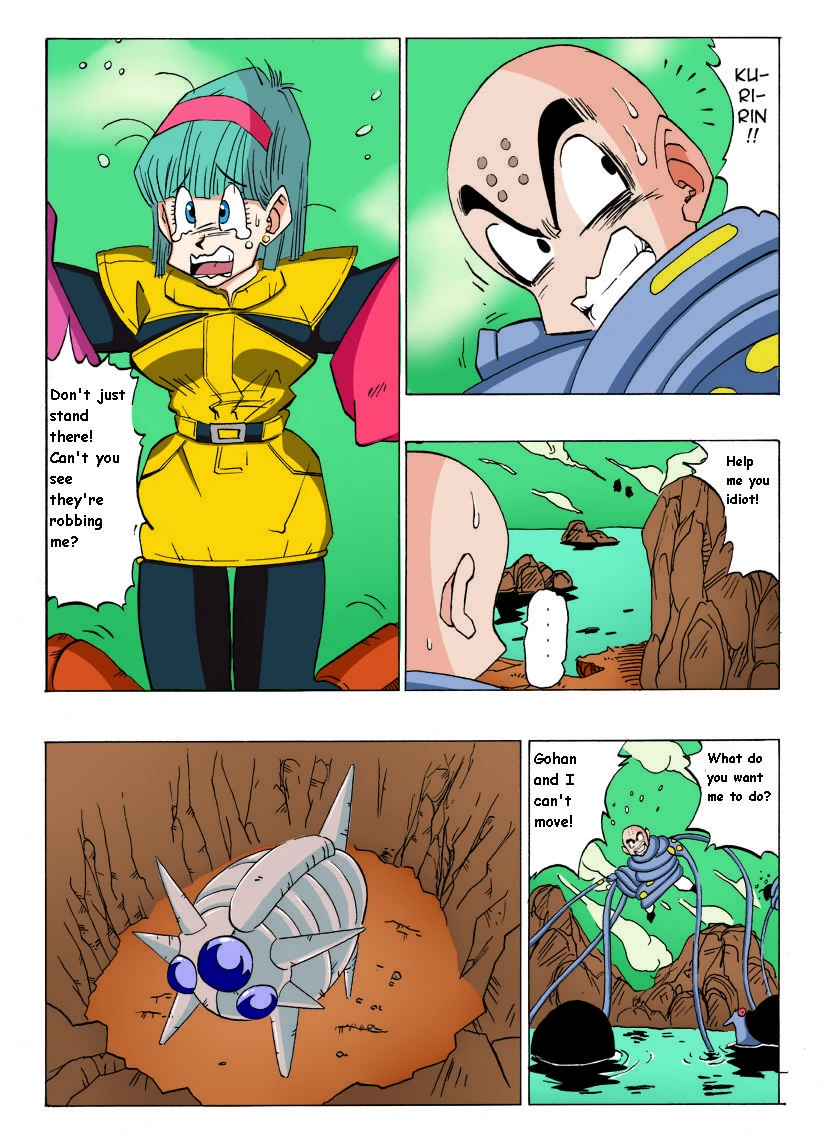 Fake Namekians porn comic picture 5