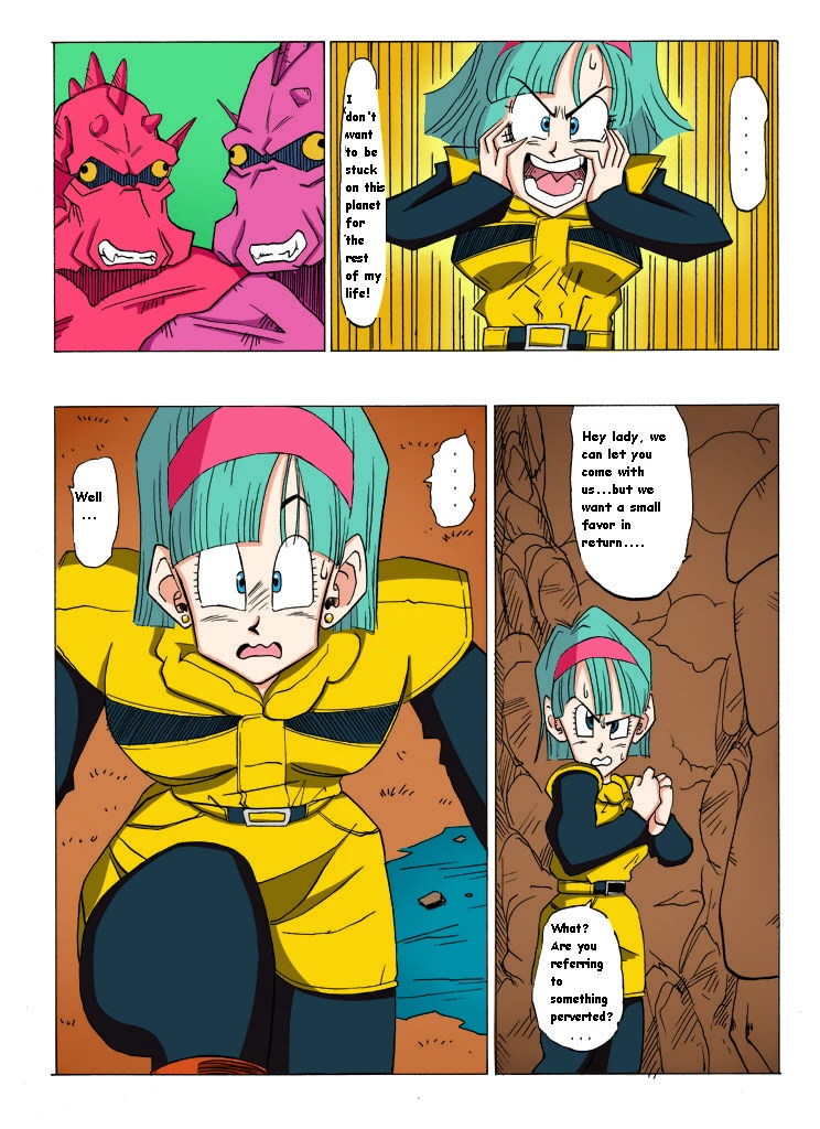 Fake Namekians porn comic picture 7