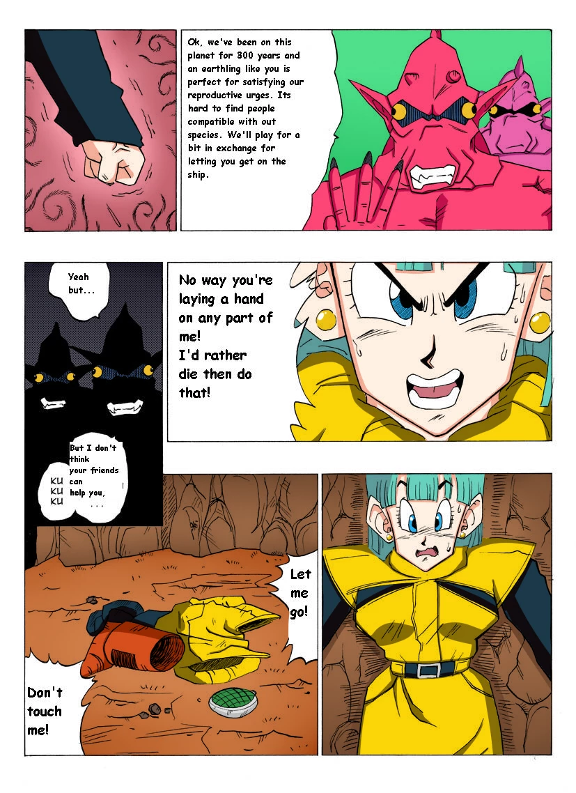 Fake Namekians porn comic picture 8