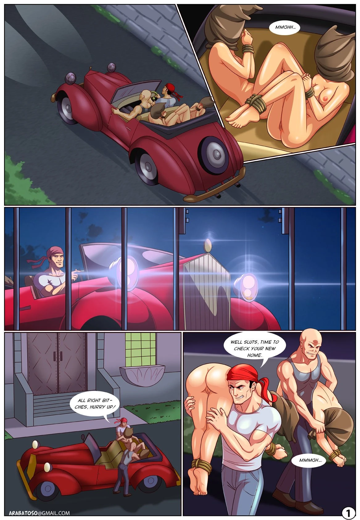 Fallen Angels porn comic picture 2