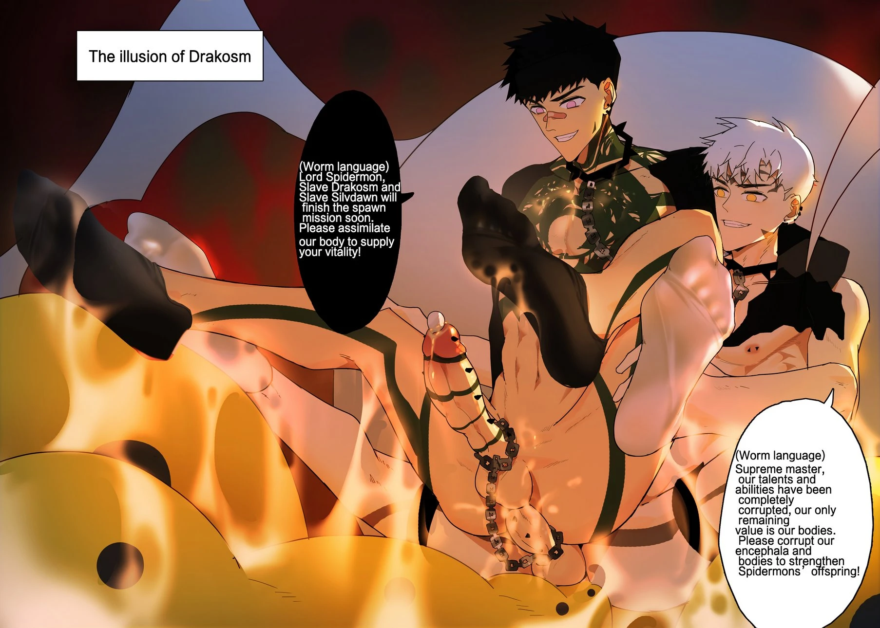 Fallen hero Drakosm porn comic picture 23