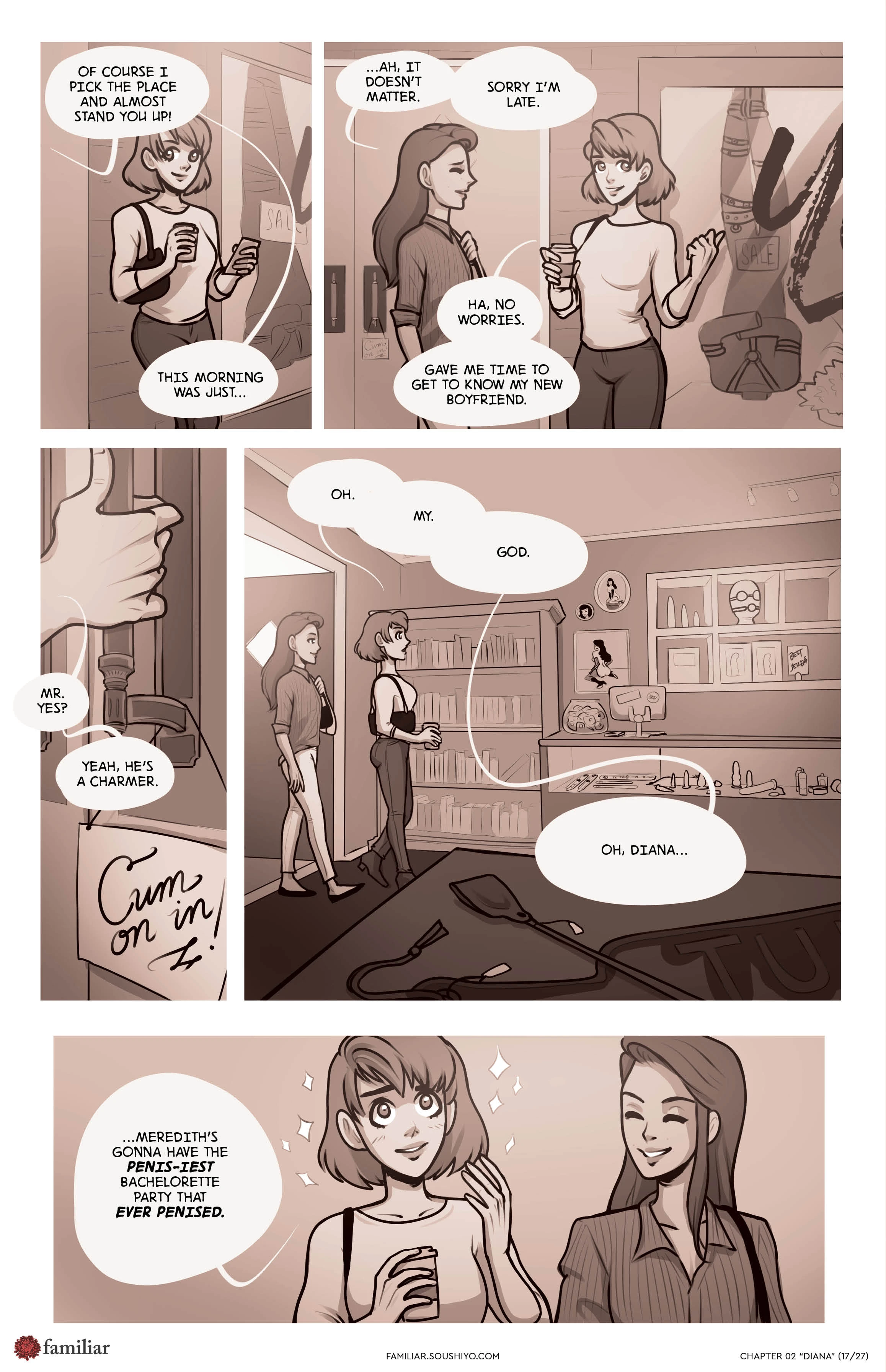 Familiar Chapter 01: Diana porn comic picture 18