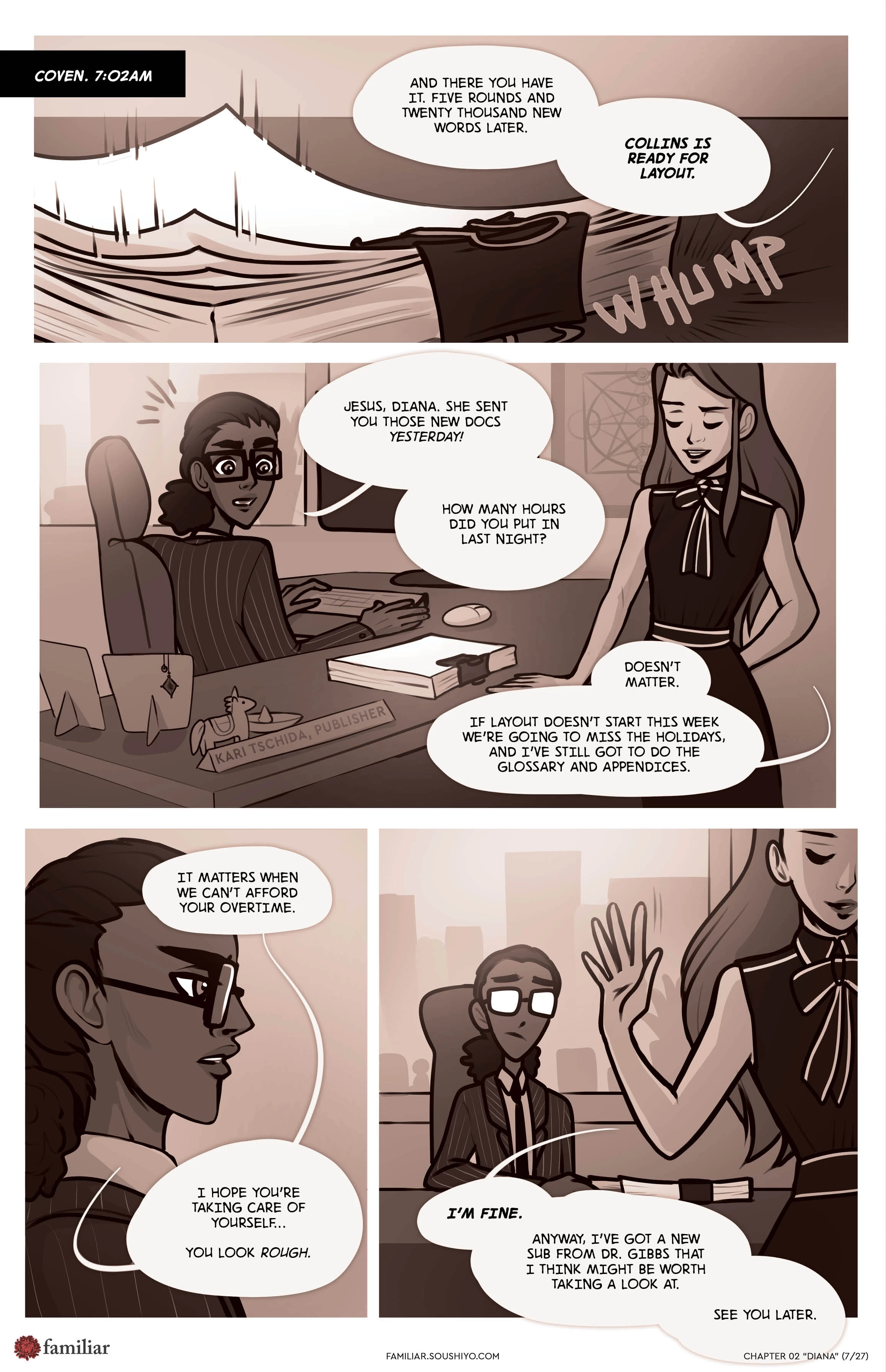 Familiar Chapter 01: Diana porn comic picture 8