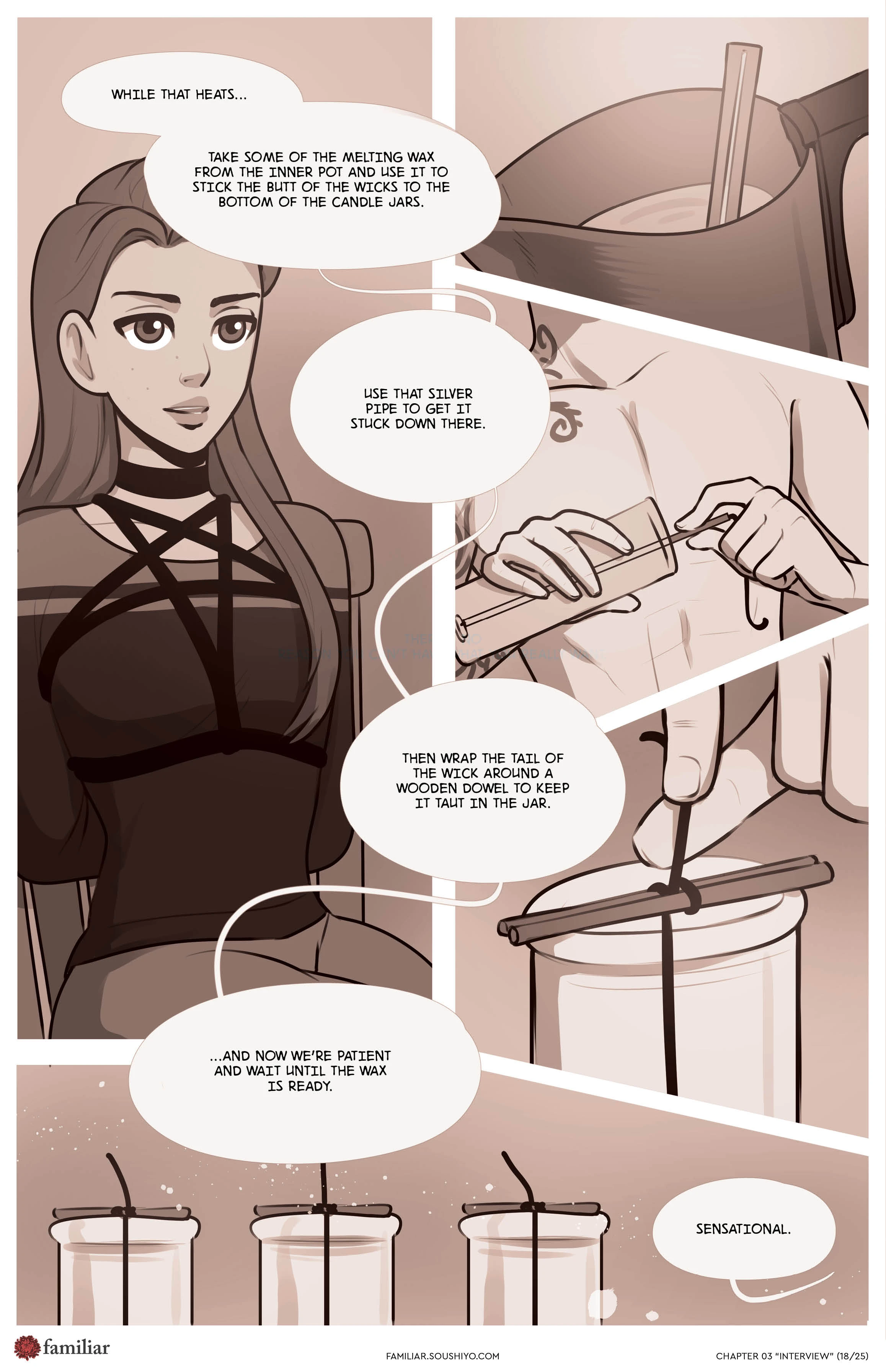 Familiar Chapter 03: Interview porn comic picture 19