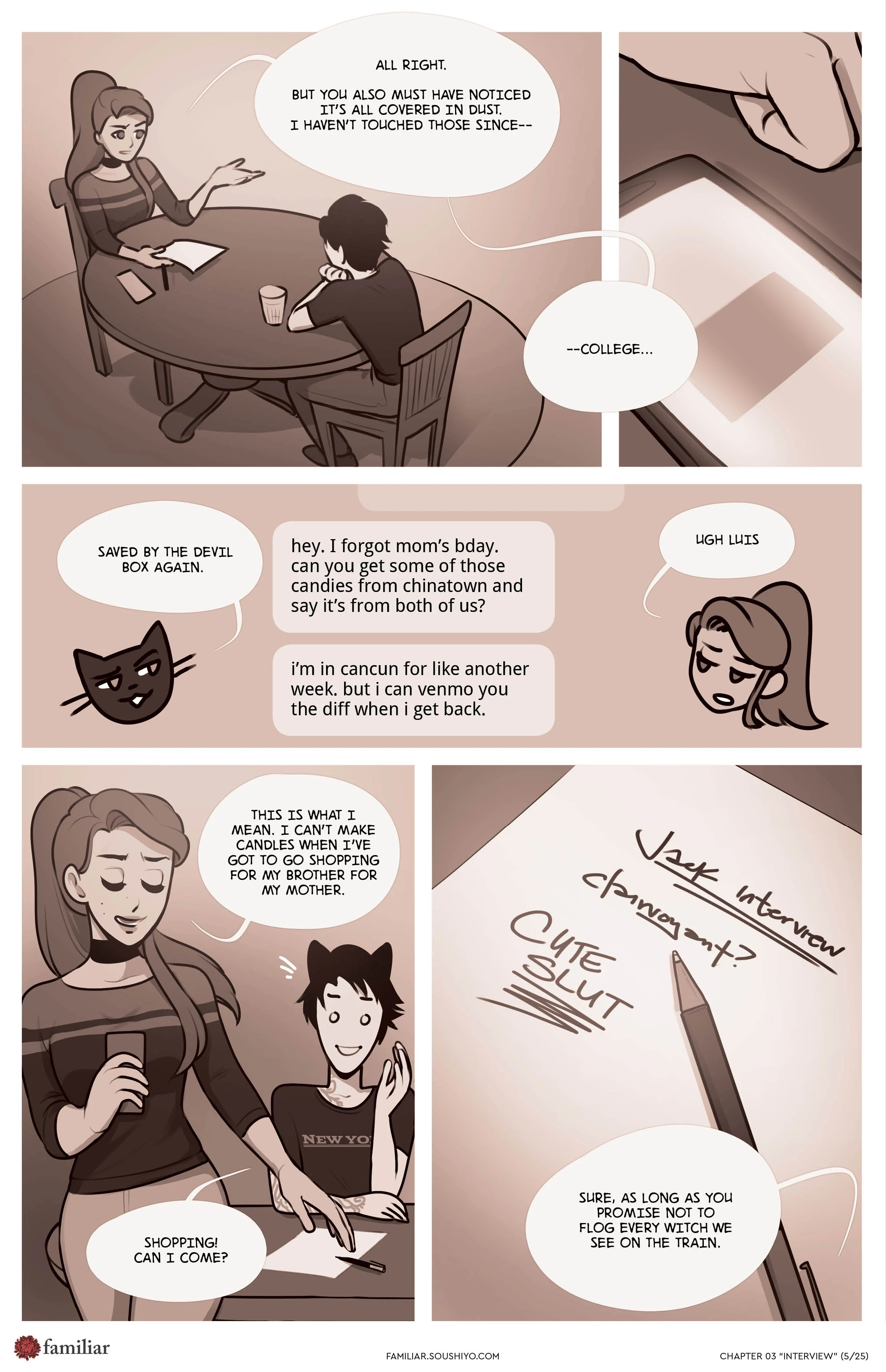 Familiar Chapter 03: Interview porn comic picture 6