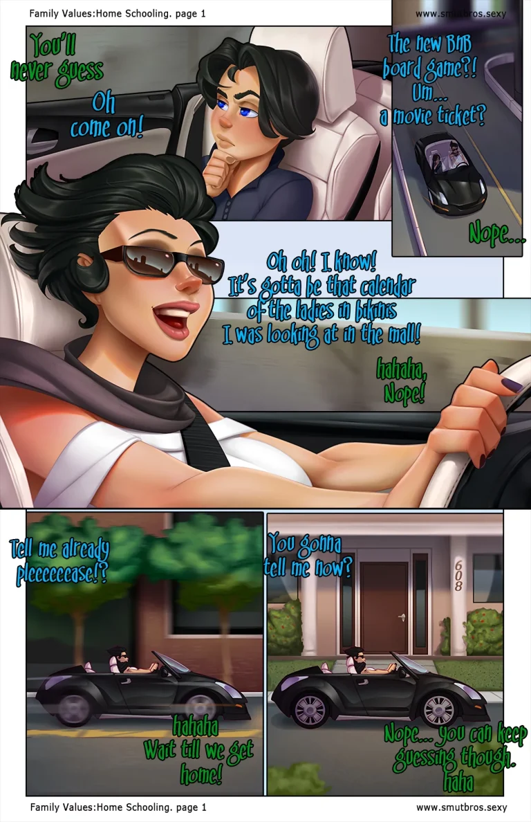 Family Values: Home Schooling porn comic picture 2