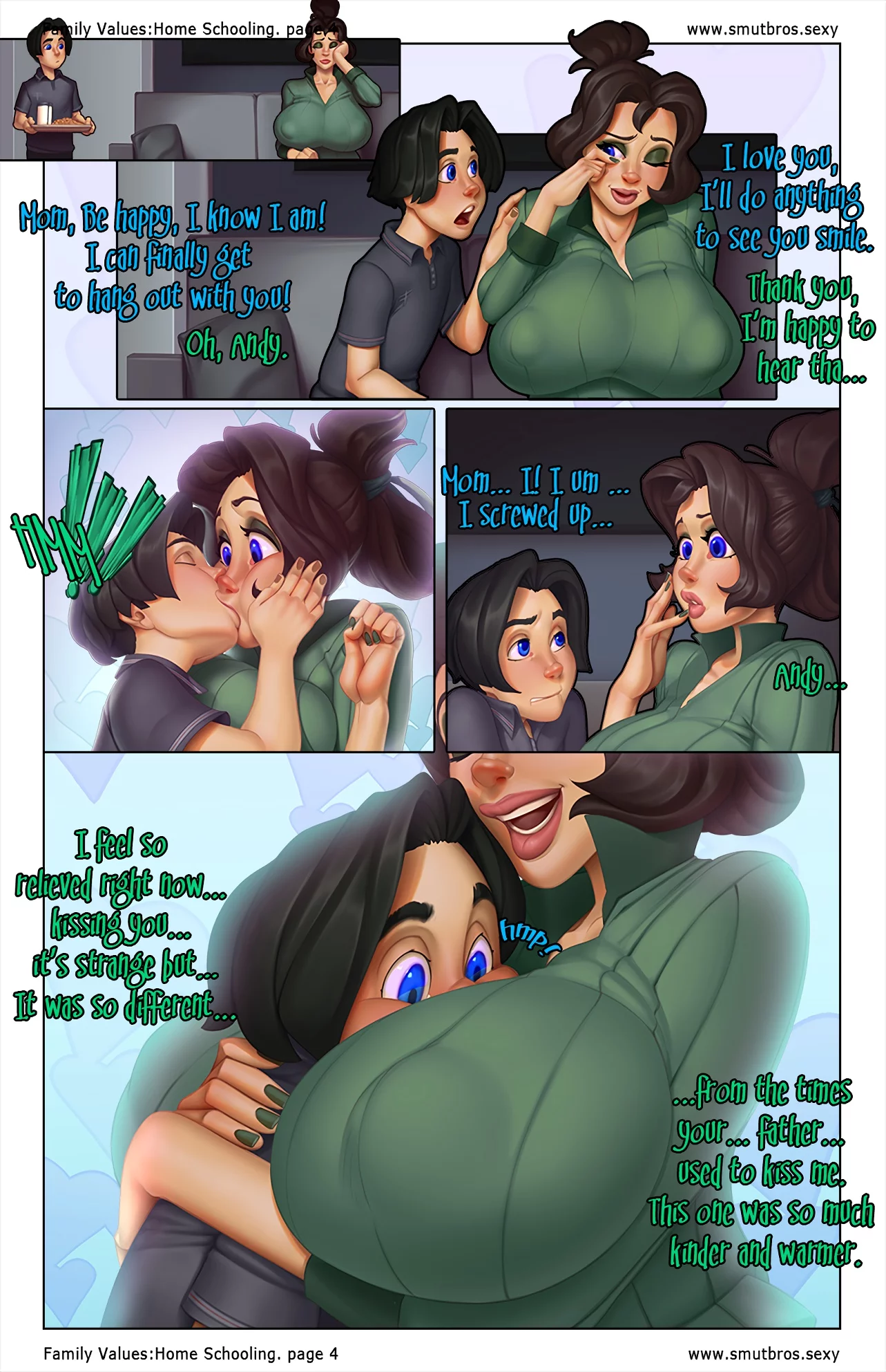 Family Values: Home Schooling porn comic picture 5