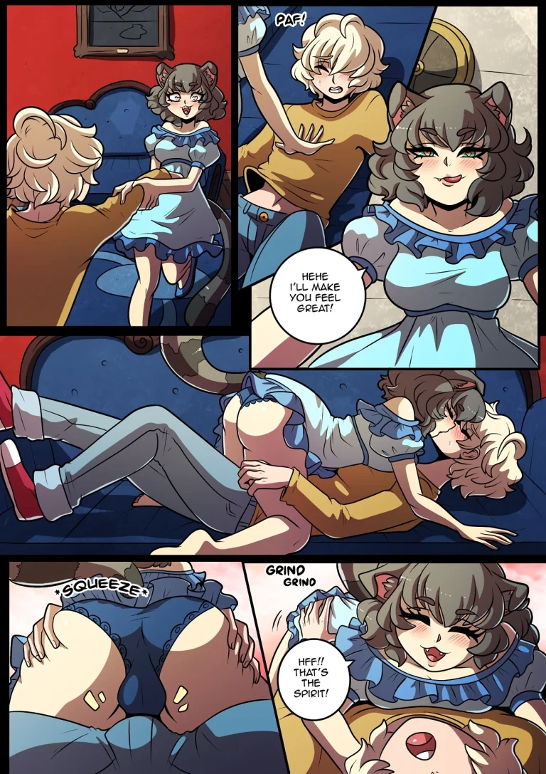 Feline Château 2 porn comic picture 10