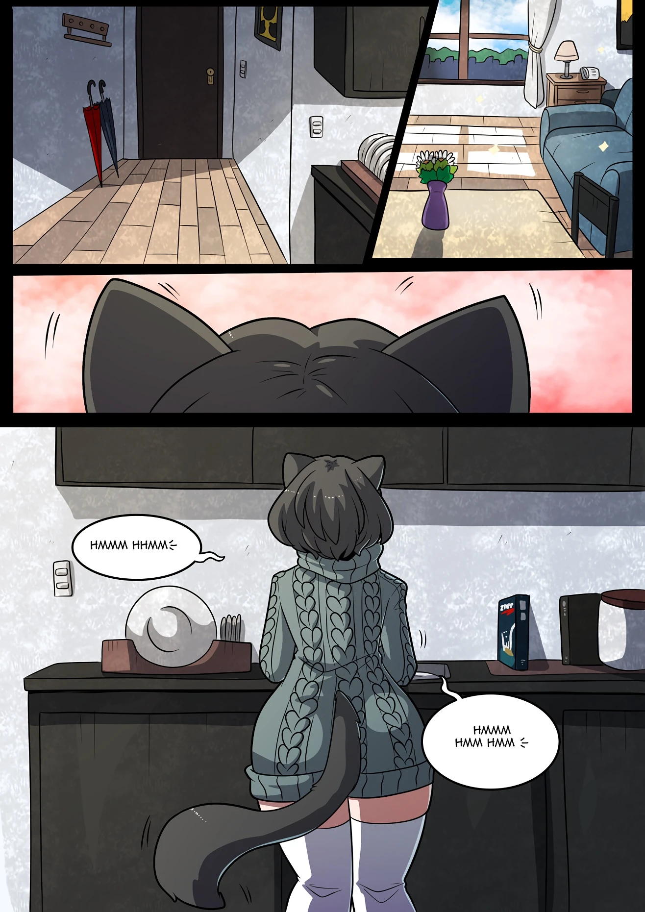 Feline Château 4 porn comic picture 2