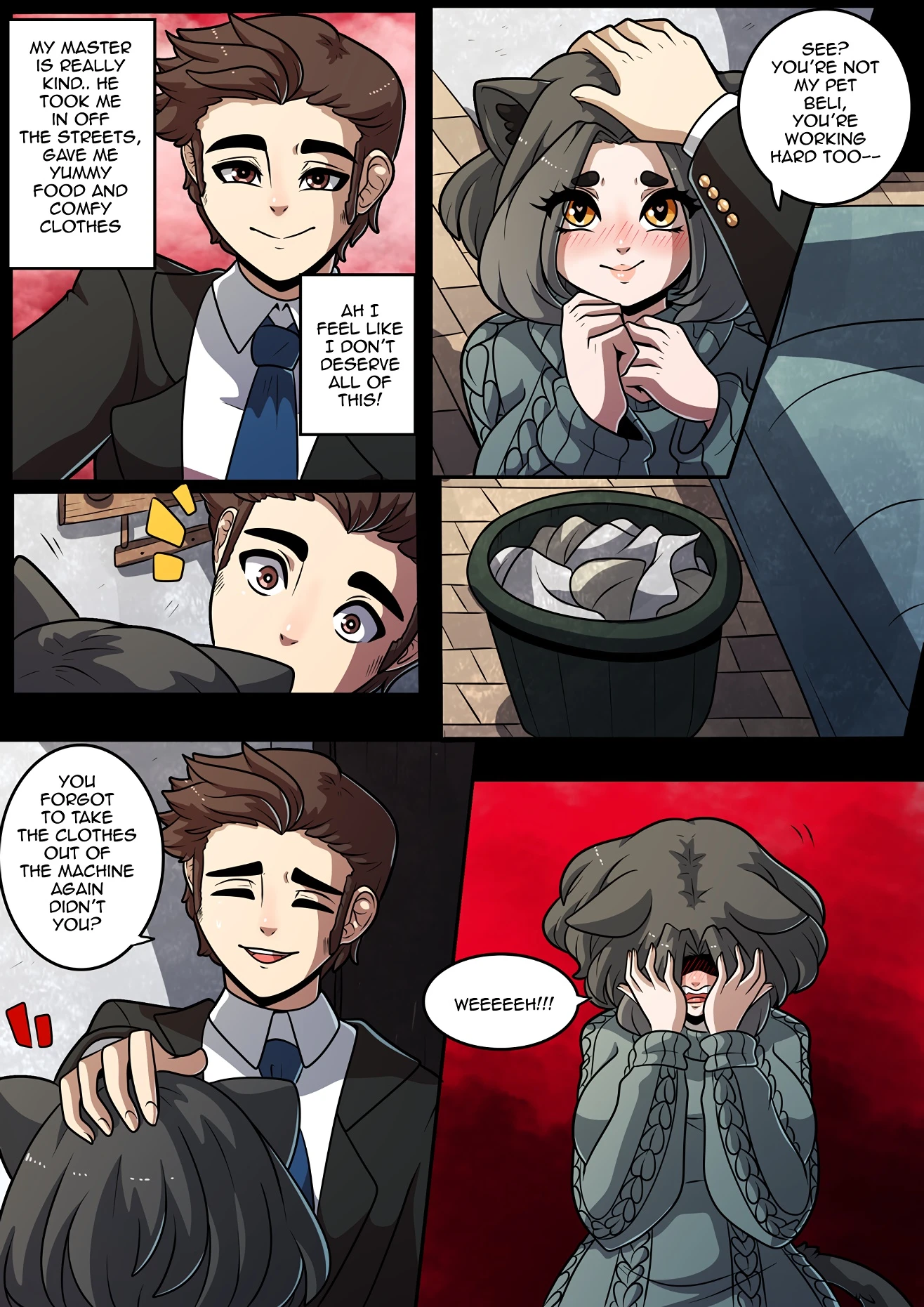 Feline Château 4 porn comic picture 5