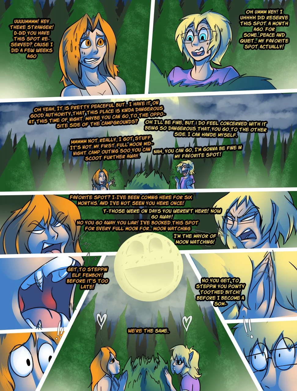 Felixxu Comic: Blue Moon porn comic picture 2